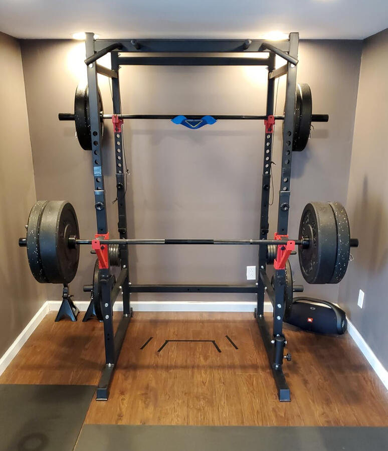 Height Adjustable Power Cage